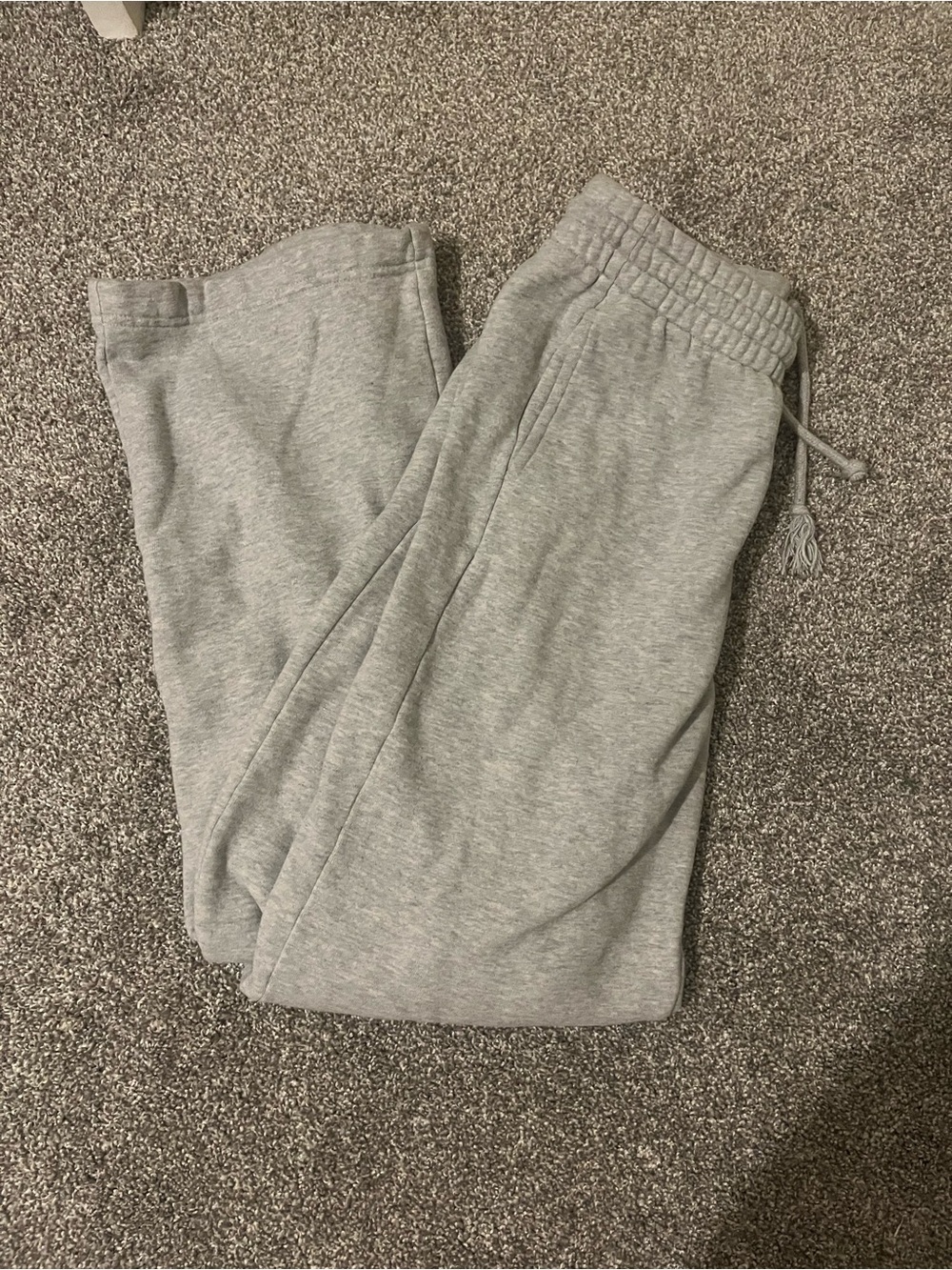 Grey TNA Cozy Fleece Sweatpants